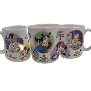 Disney Store Mickey,Minnie,Donald,Goofy,Pete Mug